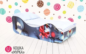 Детская кровать Кошка-Мурка в Костроме