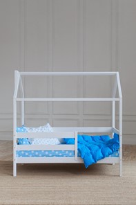 Детская кровать Домик, цвет белый в Костроме