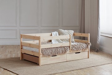 Кровать детская Софа с ящиками, без покраски в Костроме