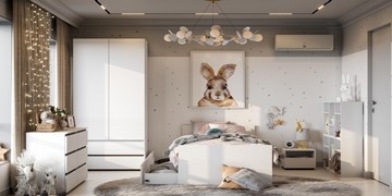 Детская спальня Токио, белый текстурный в Костроме