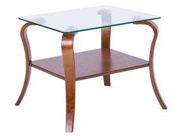 Стеклянный столик Мебелик Шарм (вишня) в Костроме