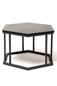 Интерьерный стол Женева  цвет серый гранит Артикул: RC658-50-50-4sis в Костроме