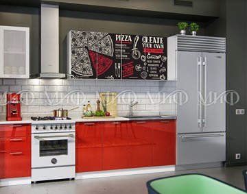 Гарнитур на кухню фотопечать Пицца 2,0 в Костроме