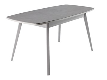Кухонный стол раскладной Артктур, Керамика, grigio серый, 51 диагональные массив серый в Костроме