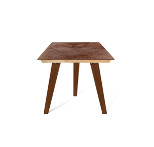 Керамический кухонный стол SHT-TU16 (3 шт.)/ТT8 60/60 (темный орех/прозрачный лак/коричневая сепия) в Костроме
