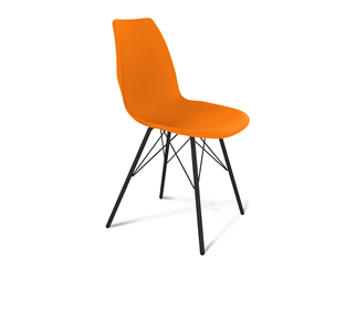 Обеденный стул SHT-ST29/S37 (оранжевый ral2003/черный муар) в Костроме