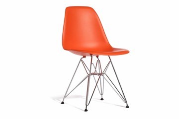 Обеденный стул derstuhl DSL 110 Chrom (оранжевый) в Костроме