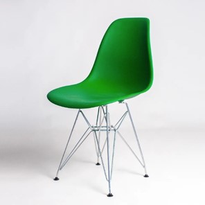 Обеденный стул derstuhl DSL 110 Chrom (зеленый) в Костроме