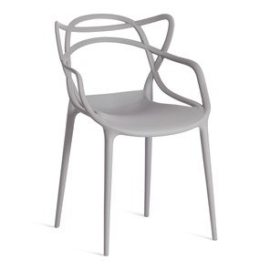 Стул Cat Chair (mod.028) пластик, 54,5*56*84 серый, арт.13276 в Костроме