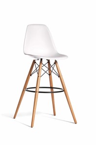 Барный стул derstuhl DSL 110 Wood bar (белый) в Костроме