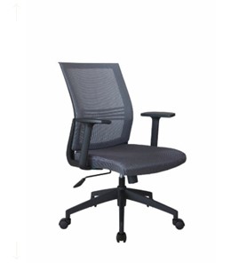 Кресло компьютерное Riva Chair 668, Цвет серый в Костроме