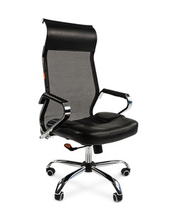 Офисное кресло CHAIRMAN 700 сетка, цвет черный в Костроме