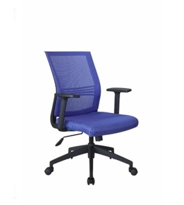 Кресло компьютерное Riva Chair 668, Цвет синий в Костроме