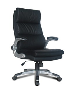 Офисное кресло Brabix BRABIX "Fregat EX-510", рециклированная кожа, черное, 530863 в Костроме