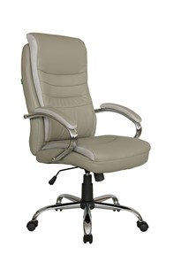 Кресло офисное Riva Chair 9131 (Серо-бежевый) в Костроме