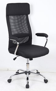 Кресло компьютерное VASSA BLACK (чёрный) в Костроме