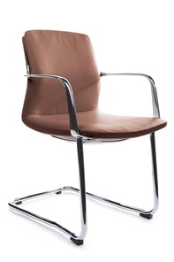 Кресло для офиса Plaza-SF (FK004-С11), светло-коричневый в Костроме