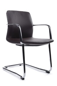 Кресло офисное Plaza-SF (FK004-С11), темно-коричневый в Костроме