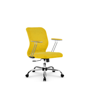 Кресло SU-Mr-4/подл.078/осн.003 желтый в Костроме