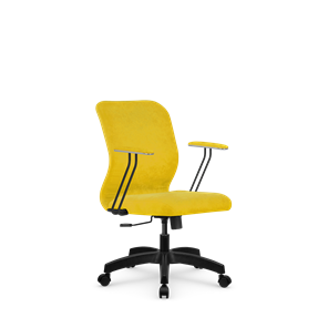 Кресло офисное SU-Mr-4/подл.079/осн.001 желтый в Костроме