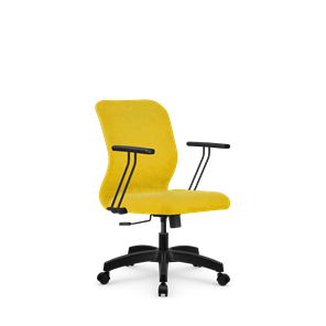 Офисное кресло SU-Mr-4/подл.109/осн.001 желтый в Костроме