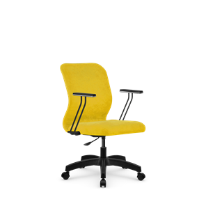 Компьютерное кресло SU-Mr-4/подл.110/осн.005 желтый в Костроме