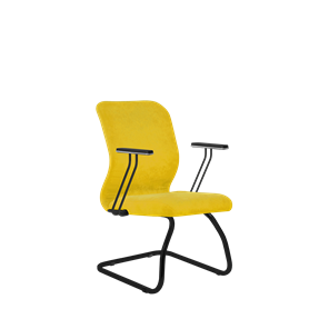 Кресло офисное SU-Mr-4/подл.110/осн.008 желтый в Костроме