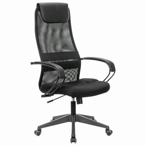 Компьютерное кресло Brabix Premium Stalker EX-608 PL (ткань-сетка/кожзам, черное) 532090 в Костроме
