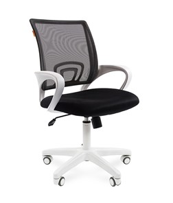 Кресло офисное CHAIRMAN 696 white, черный в Костроме