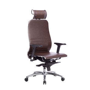 Офисное кресло Samurai K-3.04 темно-коричневый в Костроме