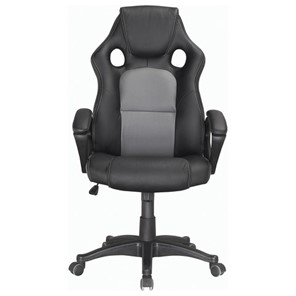 Офисное кресло Brabix Rider Plus EX-544 КОМФОРТ (экокожа, черное/серое) 531582 в Костроме