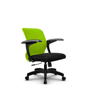 Офисное кресло SU-M-4/подл.160/осн.001, Зеленый/Черный в Костроме