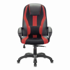 Компьютерное кресло Brabix Premium Rapid GM-102 (экокожа/ткань, черное/красное) 532107 в Костроме