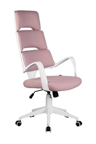 Кресло компьютерное Riva Chair SAKURA (Розовый/белый) в Костроме