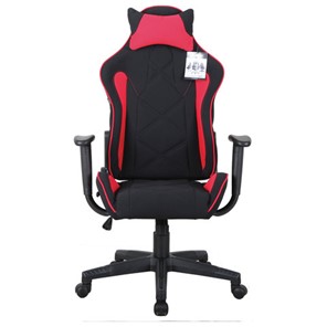 Офисное кресло Brabix GT Racer GM-100 (подушка, ткань, черное/красное) 531820 в Костроме