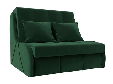 Прямой диван Риттэр 100, Зеленый (велюр) в Костроме