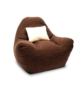 Кресло-мешок Эдем, рогожка орион, коричневый в Костроме