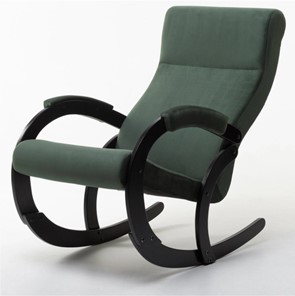 Кресло-качалка Корсика, ткань Amigo Green 34-Т-AG в Костроме