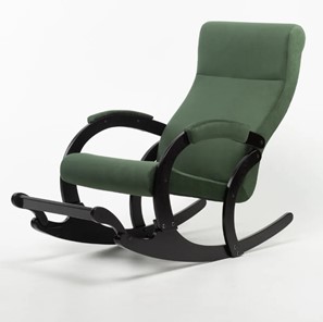 Кресло-качалка в гостиную Марсель, ткань Amigo Green 33-Т-AG в Костроме