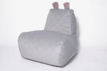 Кресло-мешок Бегемот серый в Костроме