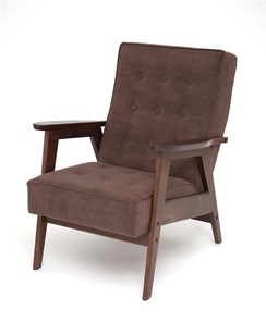 Кресло Ретро (темный тон / RS32 - коричневый) в Костроме