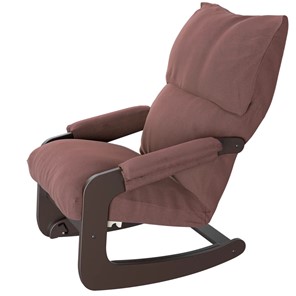 Кресло Трансформер Амадео ВСК №81 (каркас венге, сиденье коричнево-розовое) в Костроме