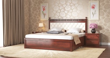 Кровать спальная СВ-Стиль Ричард 160*200 с основанием в Костроме