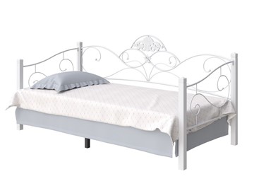 Односпальная кровать Garda 2R софа 90х200, белый в Костроме