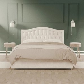 Кровать в спальню Соня Николетта 200х200 с подъемным механизмом и дном в Костроме