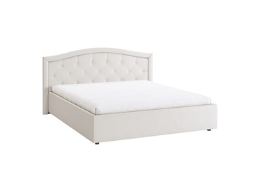 Кровать в спальню Верона 1,6 белый (экокожа) в Костроме