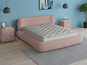 Кровать в спальню Zephyr 180х200, (Велсофт Винтажный розовый) в Костроме
