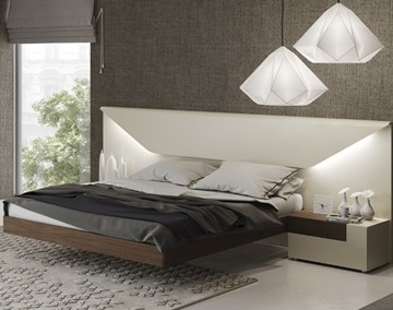 Спальная кровать Elena с подсветкой (160x200) в Костроме