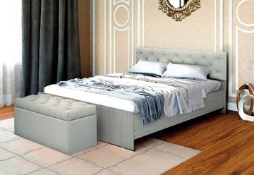 Кровать с мягким изголовьем Версаль Анита с ортопедическим основанием 160*200 в Костроме