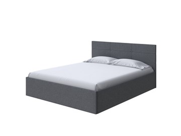 Кровать спальная Vector Plus 90х200, Рогожка (Savana Grey (серый)) в Костроме